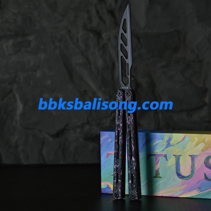 Titus Egrets Original Balisong Trainer G10+7075 Aluminum Handle