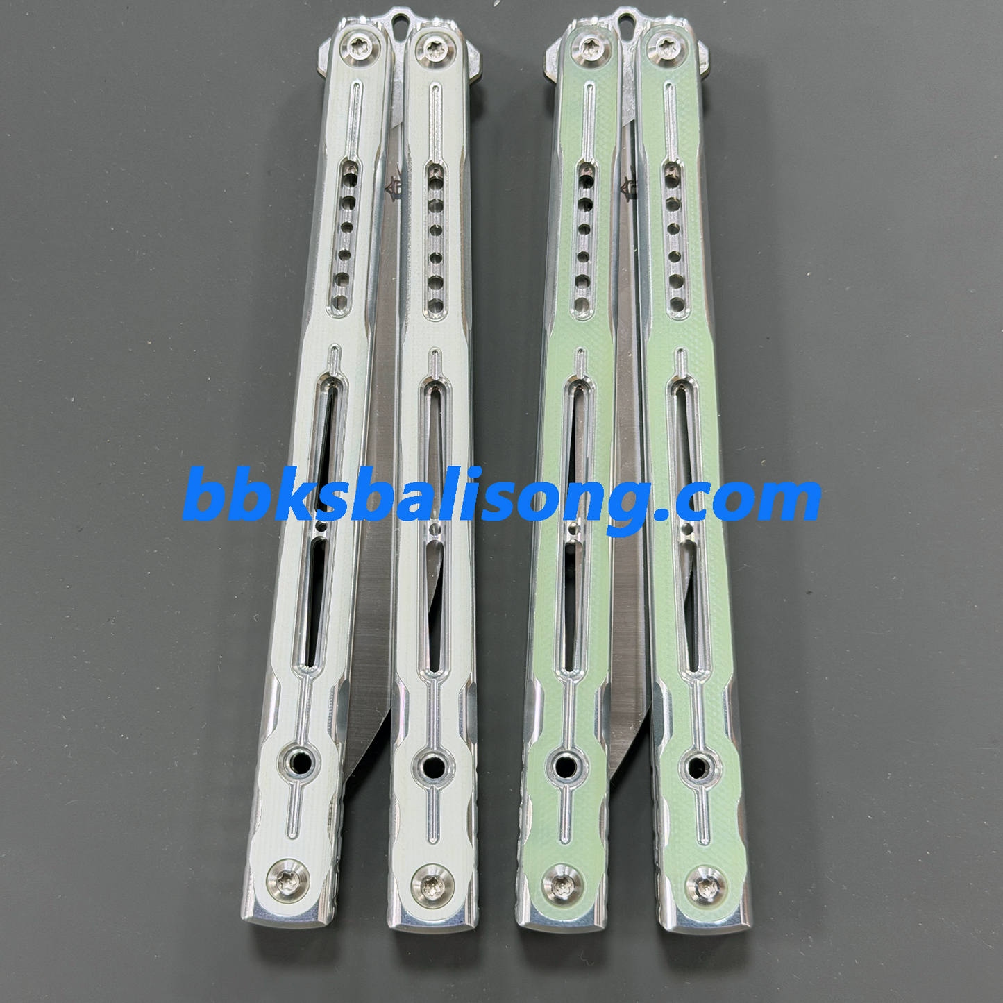 Asgard×Log Lyra V2 Balisong G10+Aluminum Sandwich Handle