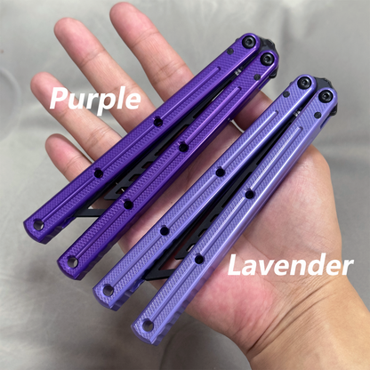 ARMED SHARK Krake Raken (Kraken) V3 Balisong Clone 7075 Aluminum Handle
