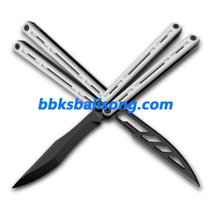 Titus Egrets Original Balisong Live Blade G10+7075 Aluminum Handle