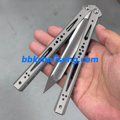 Zunmade Ryworx Ga Balisong Clone Titanium Handle
