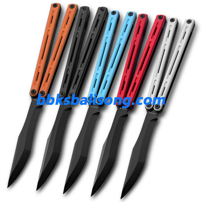 Titus Egrets Original Balisong Live Blade G10+7075 Aluminum Handle