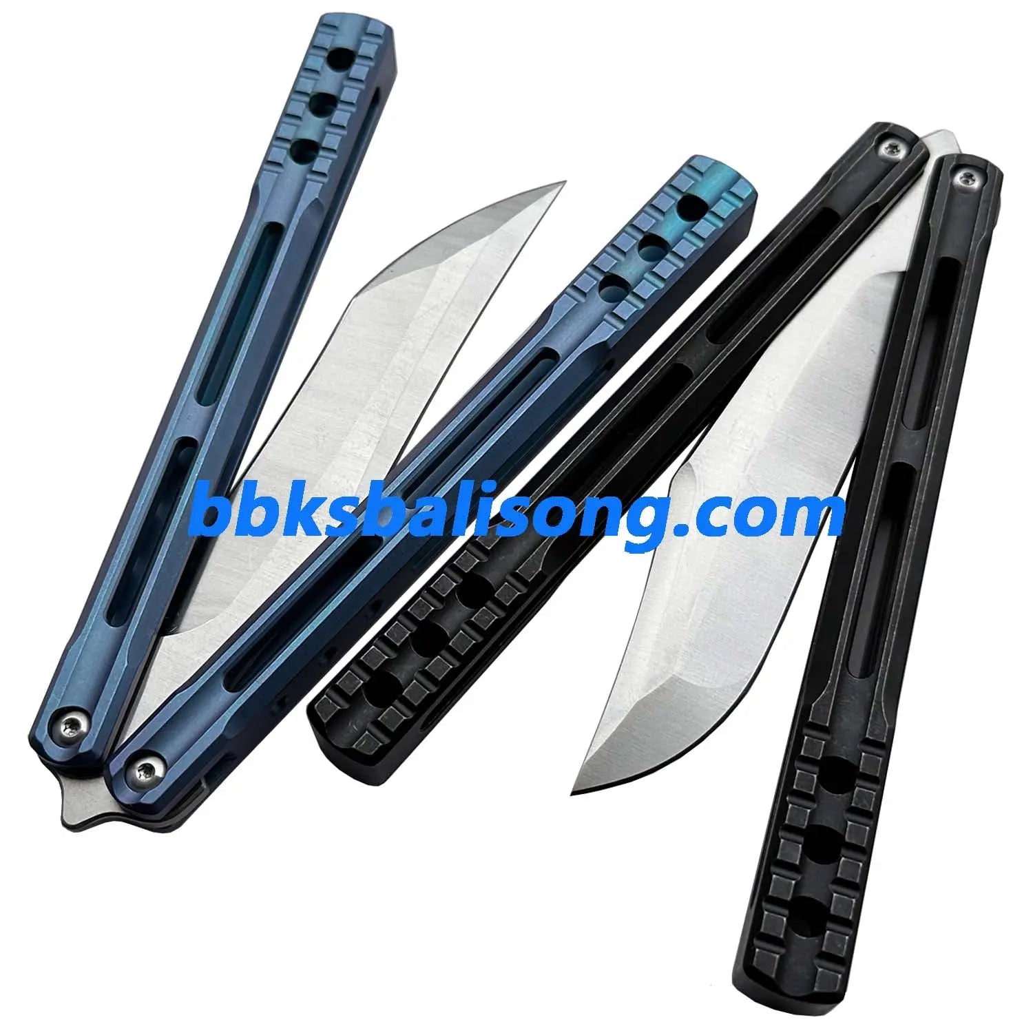 Theone Orca Balisong Clone Titanium Handle BBKSbalisong