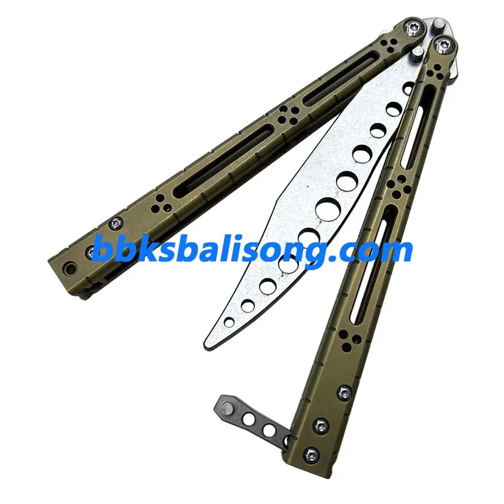 Theone Titanium HOM Basilisk Balisong Clone BBKSbalisong