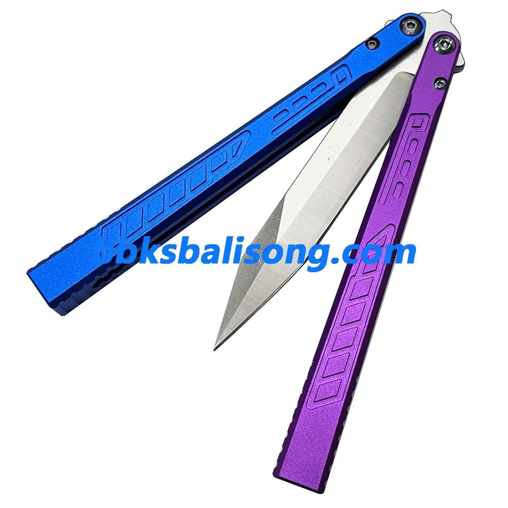 Theone Falcon Balisong 6061 Aluminum Handle Bushings System BBKSbalisong