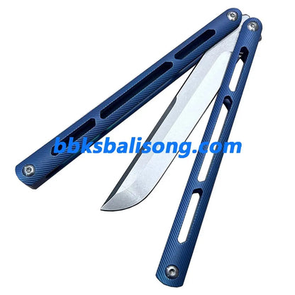 Theone Tsunami Balisong Clone Titanium Channel Handle BBKSbalisong