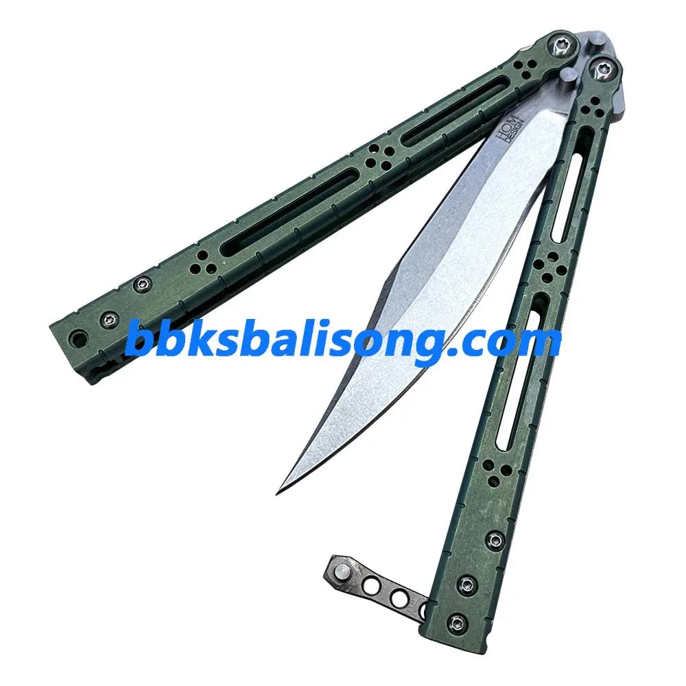 Theone Titanium HOM Basilisk Balisong Clone BBKSbalisong